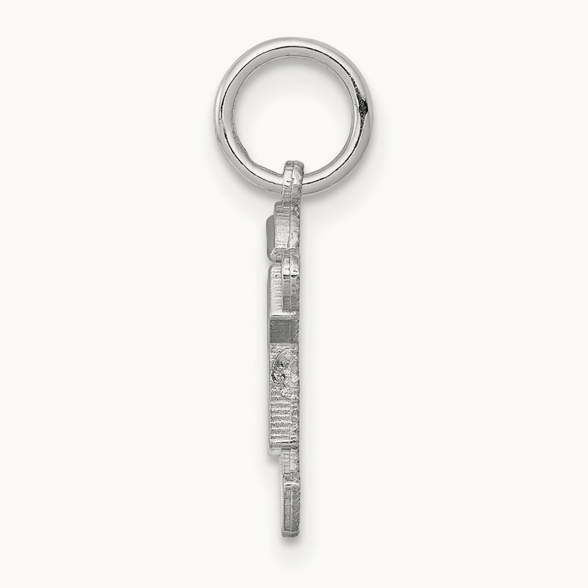 Mini Boy Joy Charm — 14K White Gold