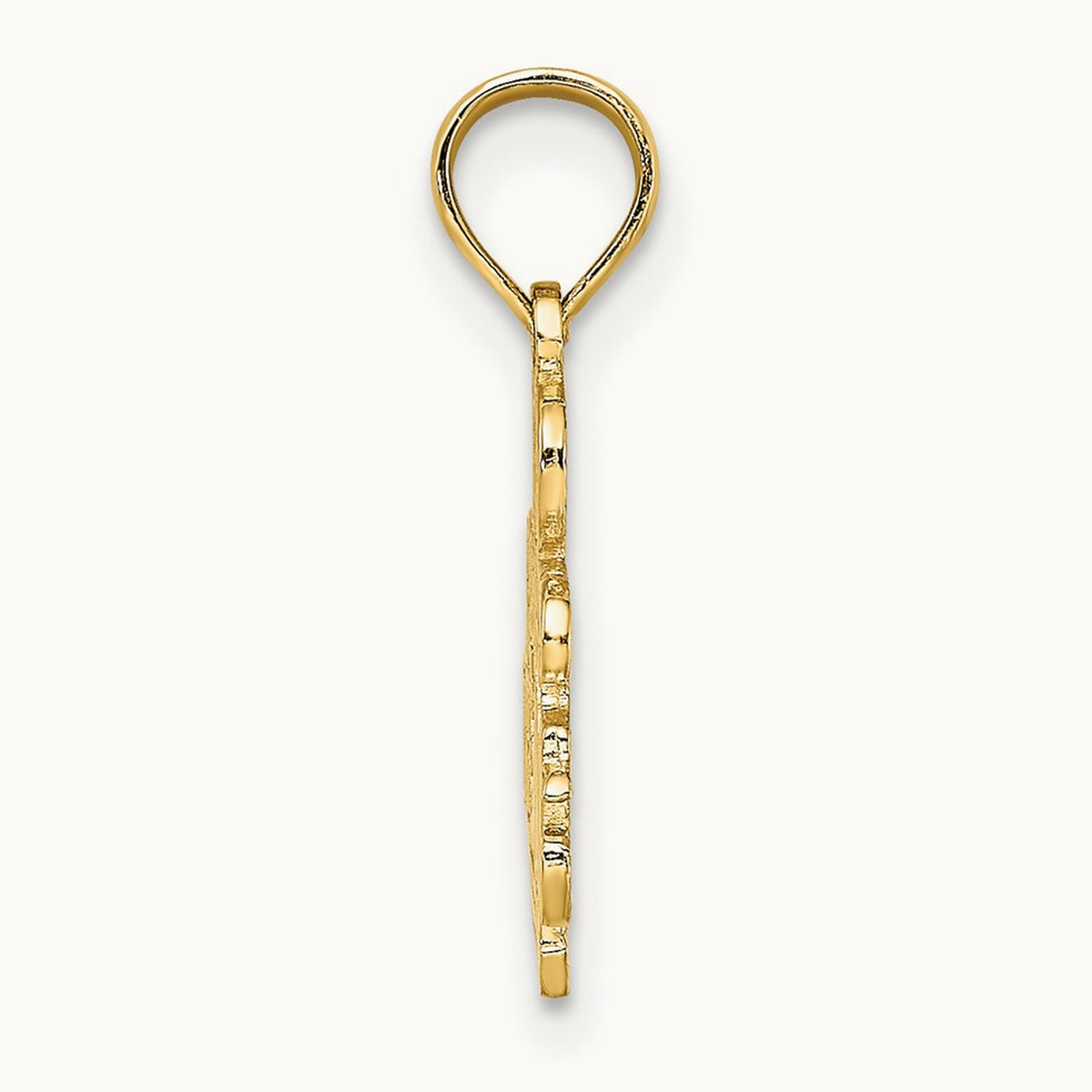 I'D RATHER BE SAILING Charm, 14K