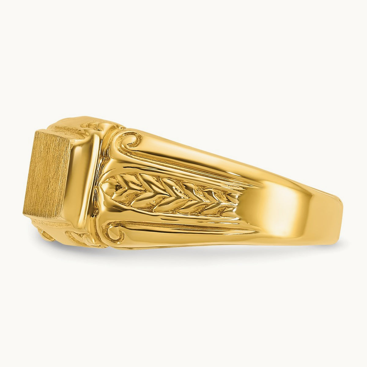 Men's Signet Ring — IBGoodman — photo set