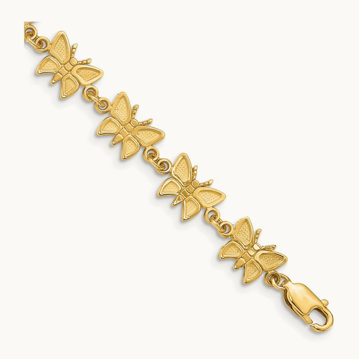 Butterfly Bracelet, 14K