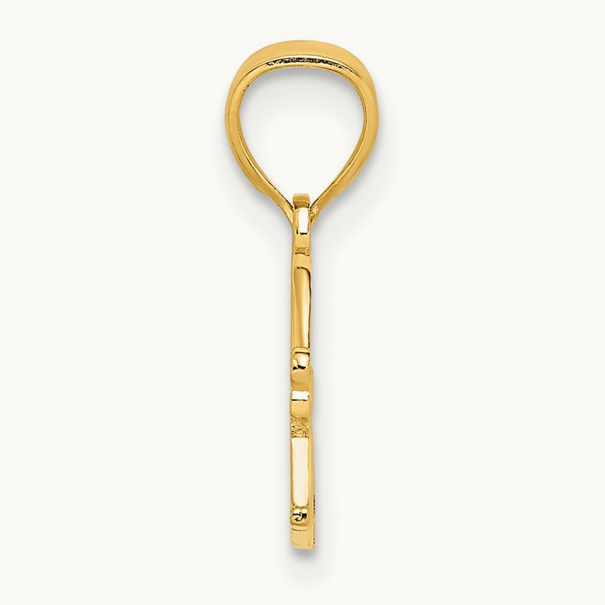 I HEART GRANDPA Charm, 14K