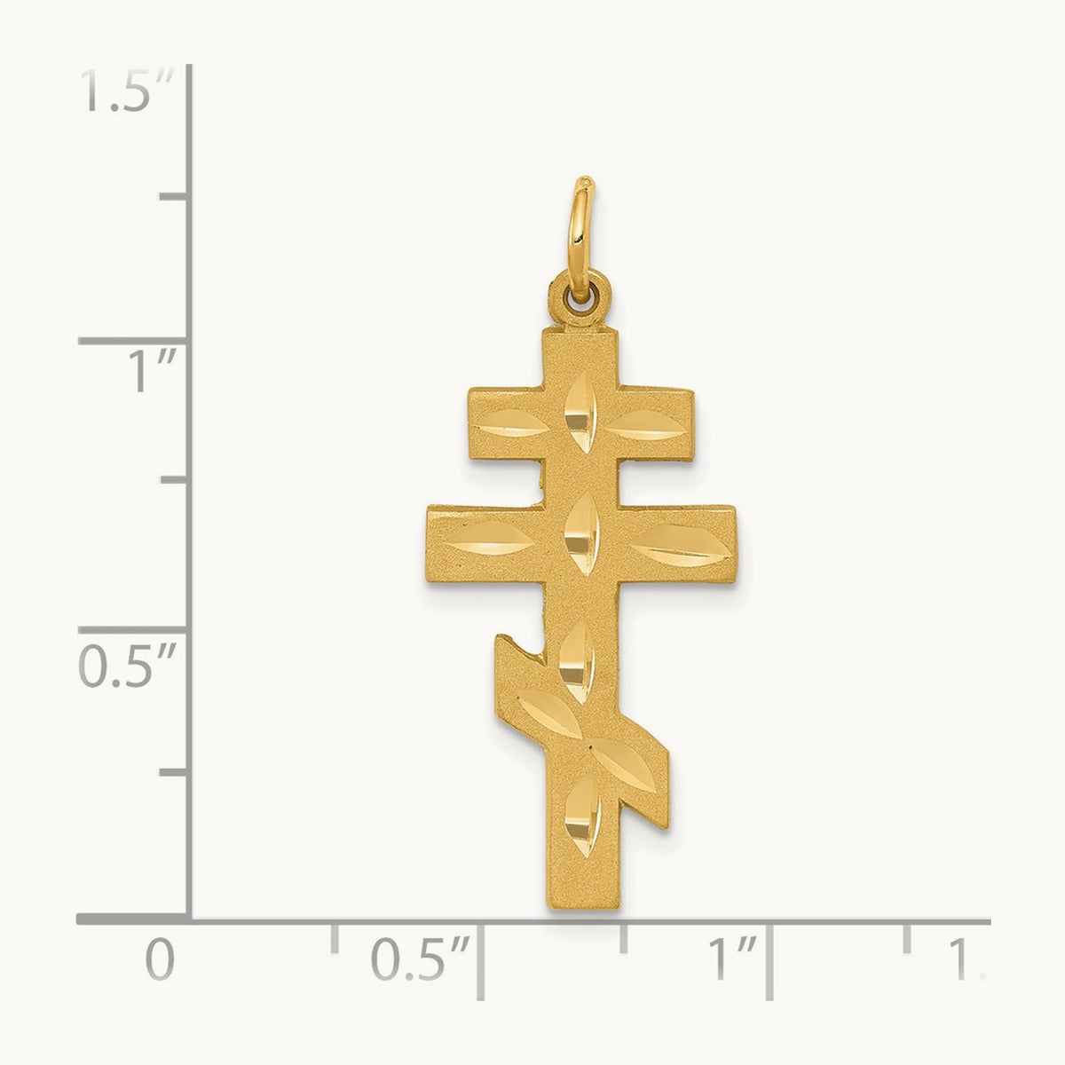 Eastern Orthodox Cross Pendant — photo set