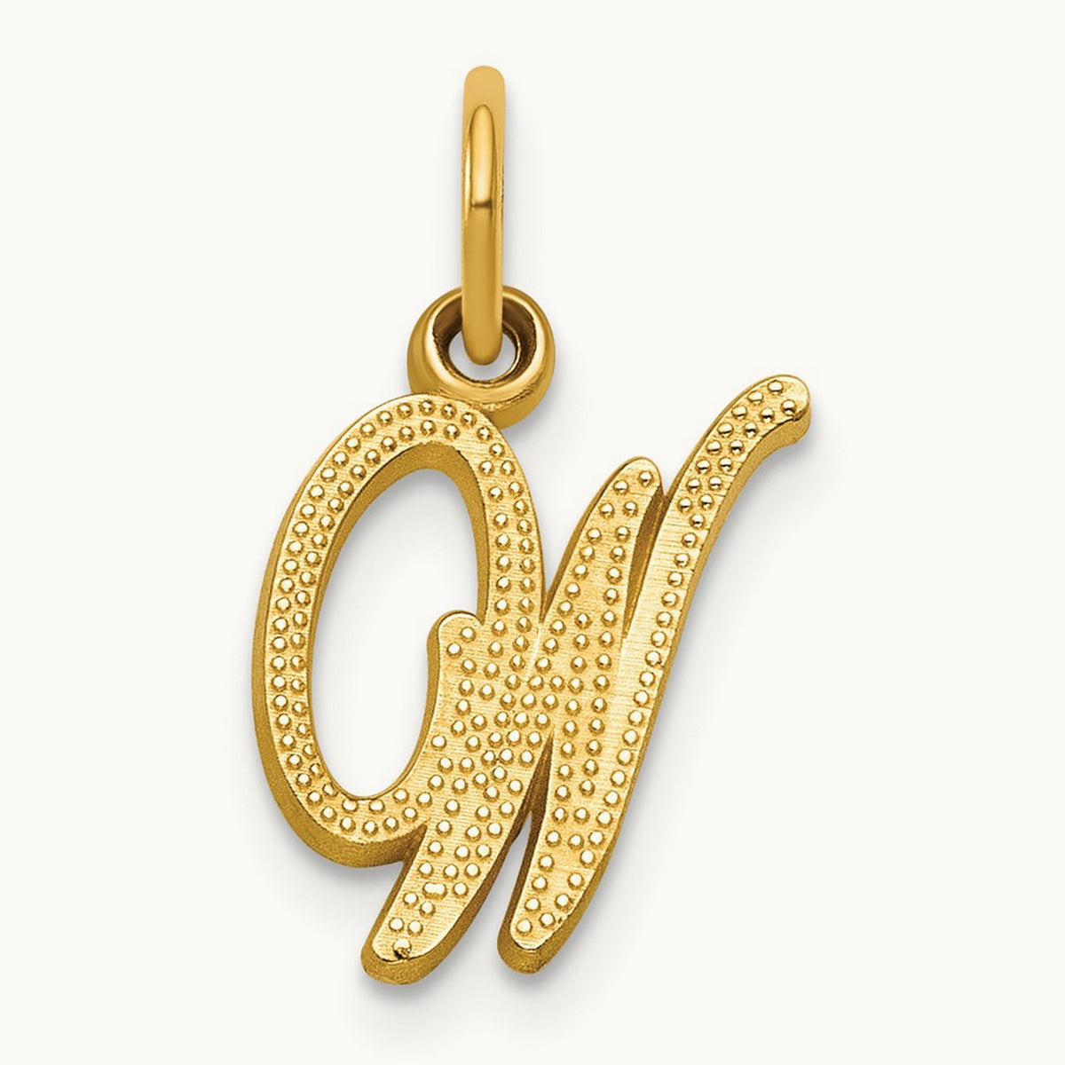 Script Initial Charm — W