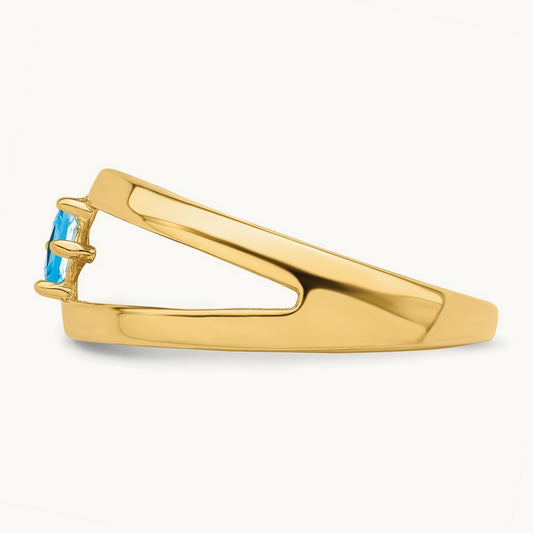 Genuine Family Jewelry Ring, 14K