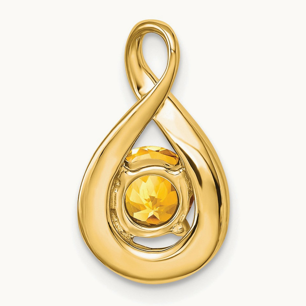 Citrine and Diamond Pendant — photo set