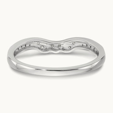 Diamond Band, 14K White Gold