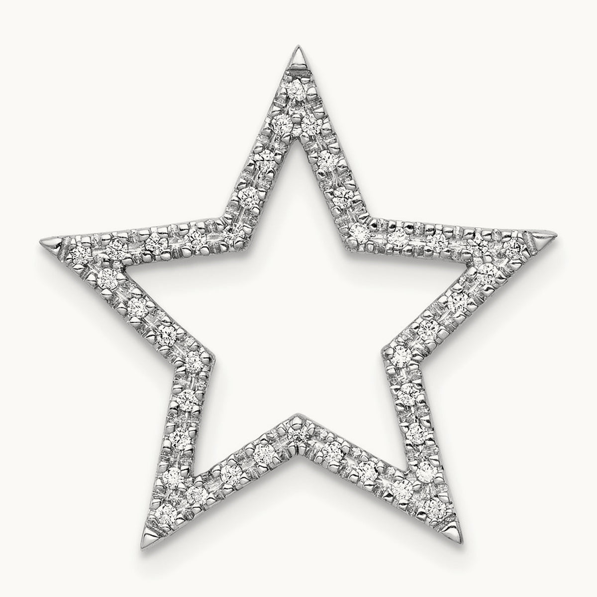 Star Chain Slide, 0.15 ct tw Lab-Grown Diamond