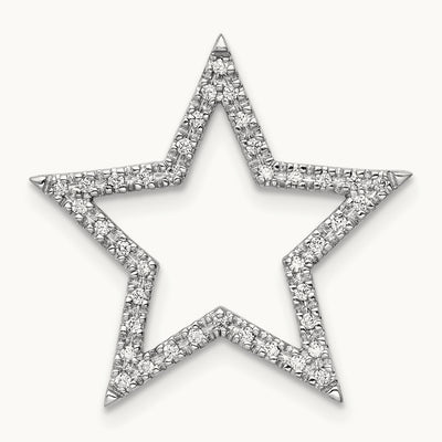 Star Chain Slide, 0.15 ct tw Lab-Grown Diamond