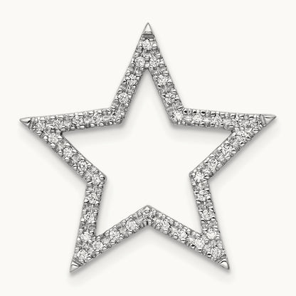 Star Chain Slide, 0.15 ct tw Lab-Grown Diamond