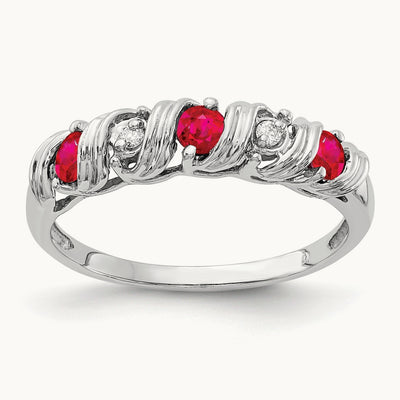 Ruby AA Diamond ring — photo set