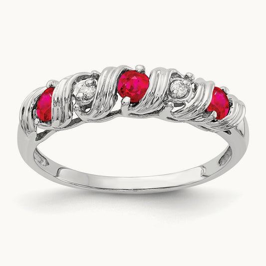 Ruby AA Diamond ring — photo set