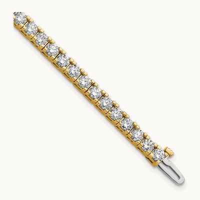 Round Tennis Bracelet, 6.00 ct tw Lab-Grown Diamond