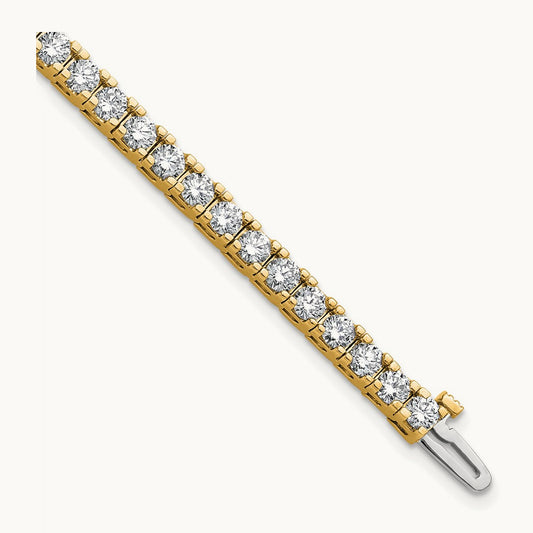 Round Tennis Bracelet, 6.00 ct tw Lab-Grown Diamond
