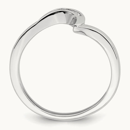 Contoured Diamond Band — photo set