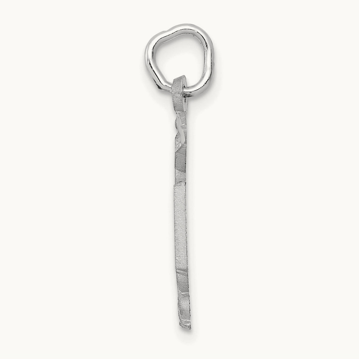RN Nurse Charm — 14K White Gold, 26mm