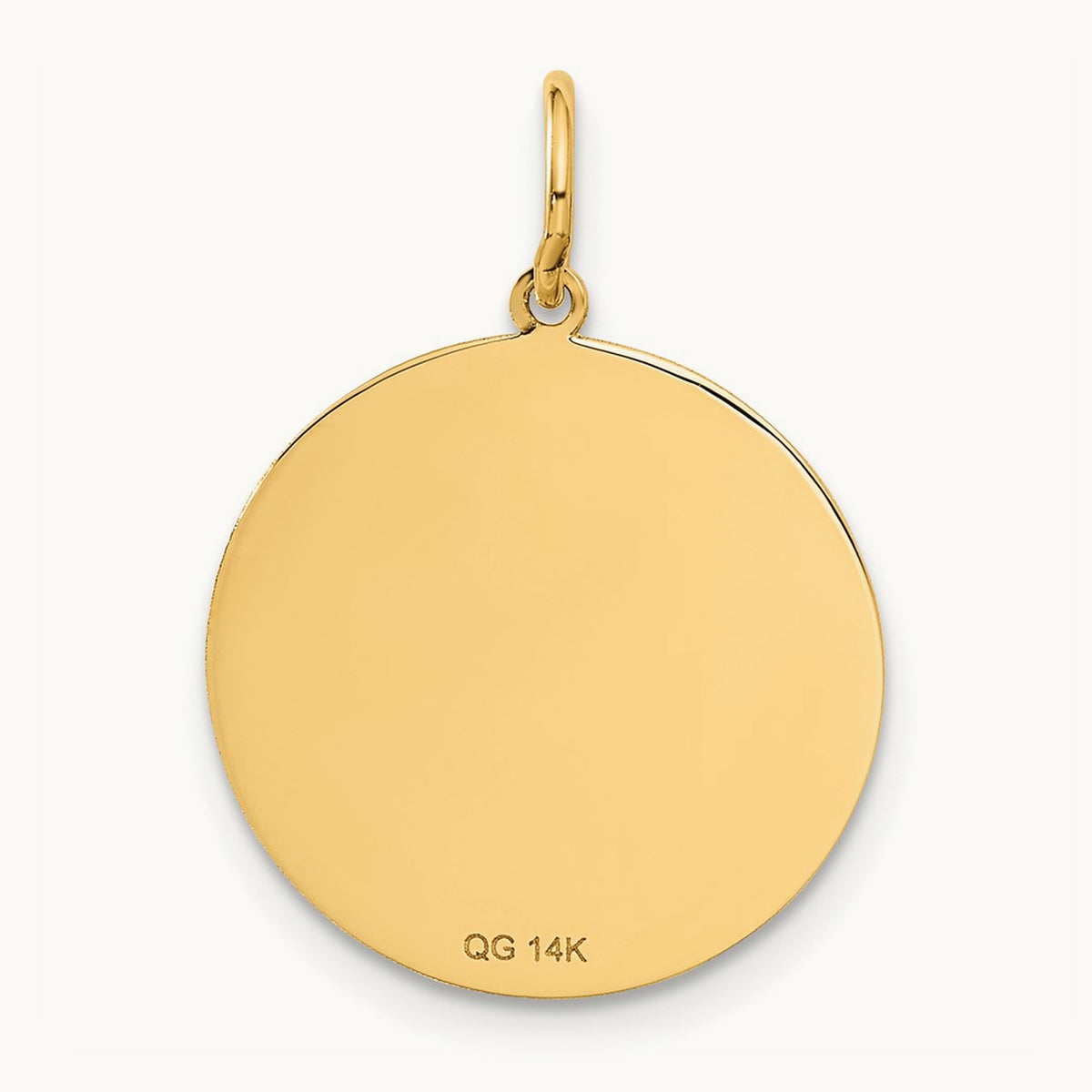 GRADUATION DAY Disc Charm, 14K