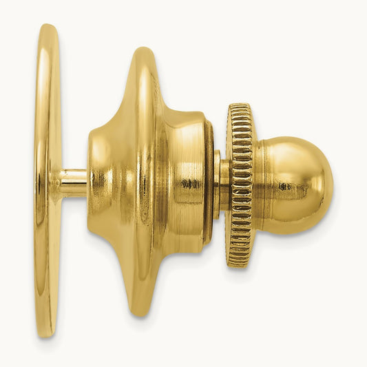 Men's Circular Tie Tac, 14K