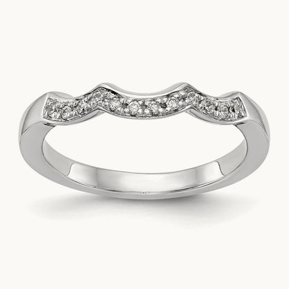 Wedding Band, 0.10 ct tw Lab-Grown Diamond