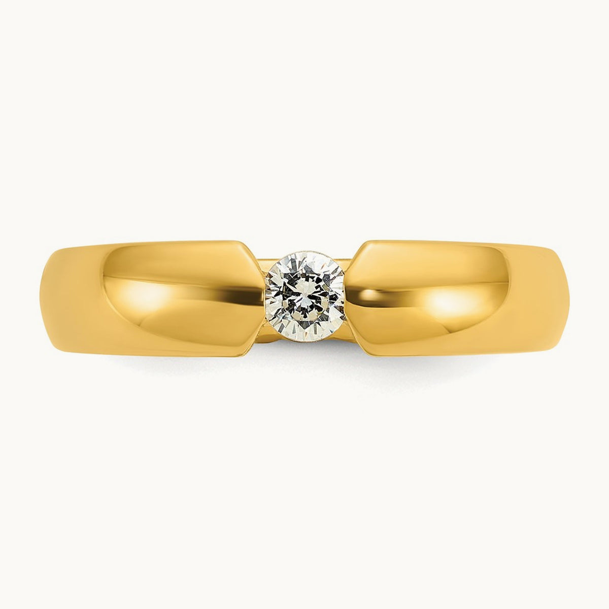 IBGoodman Men's Diamond Complete Ring, 14K