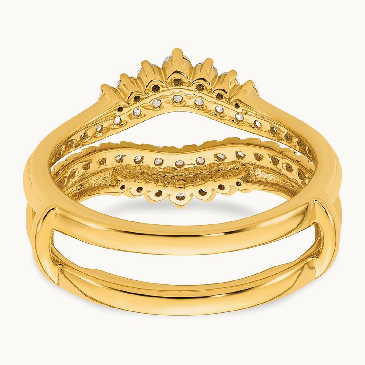 Complete Diamond Ring Guard, 14K