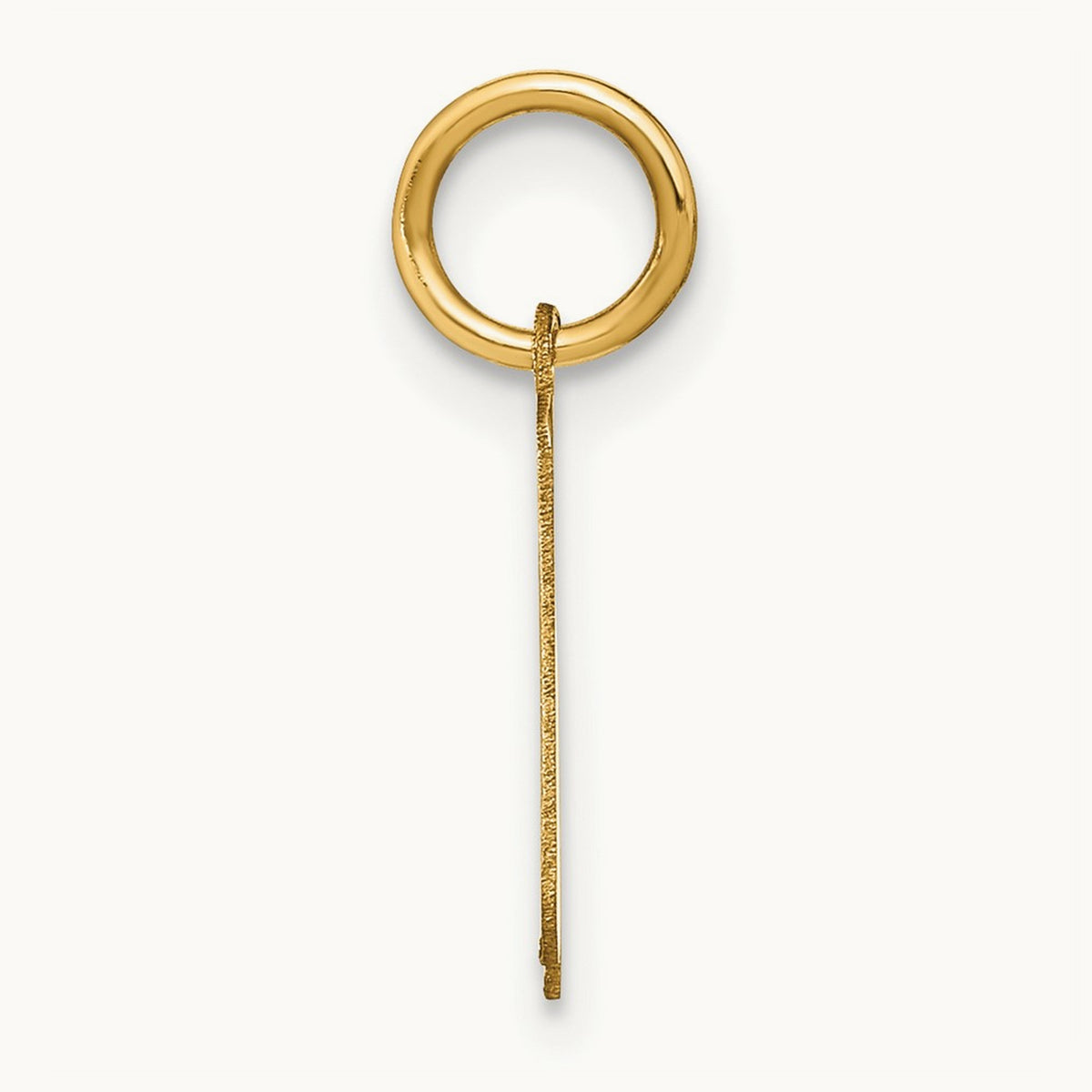Lowercase Initial Pendant — H