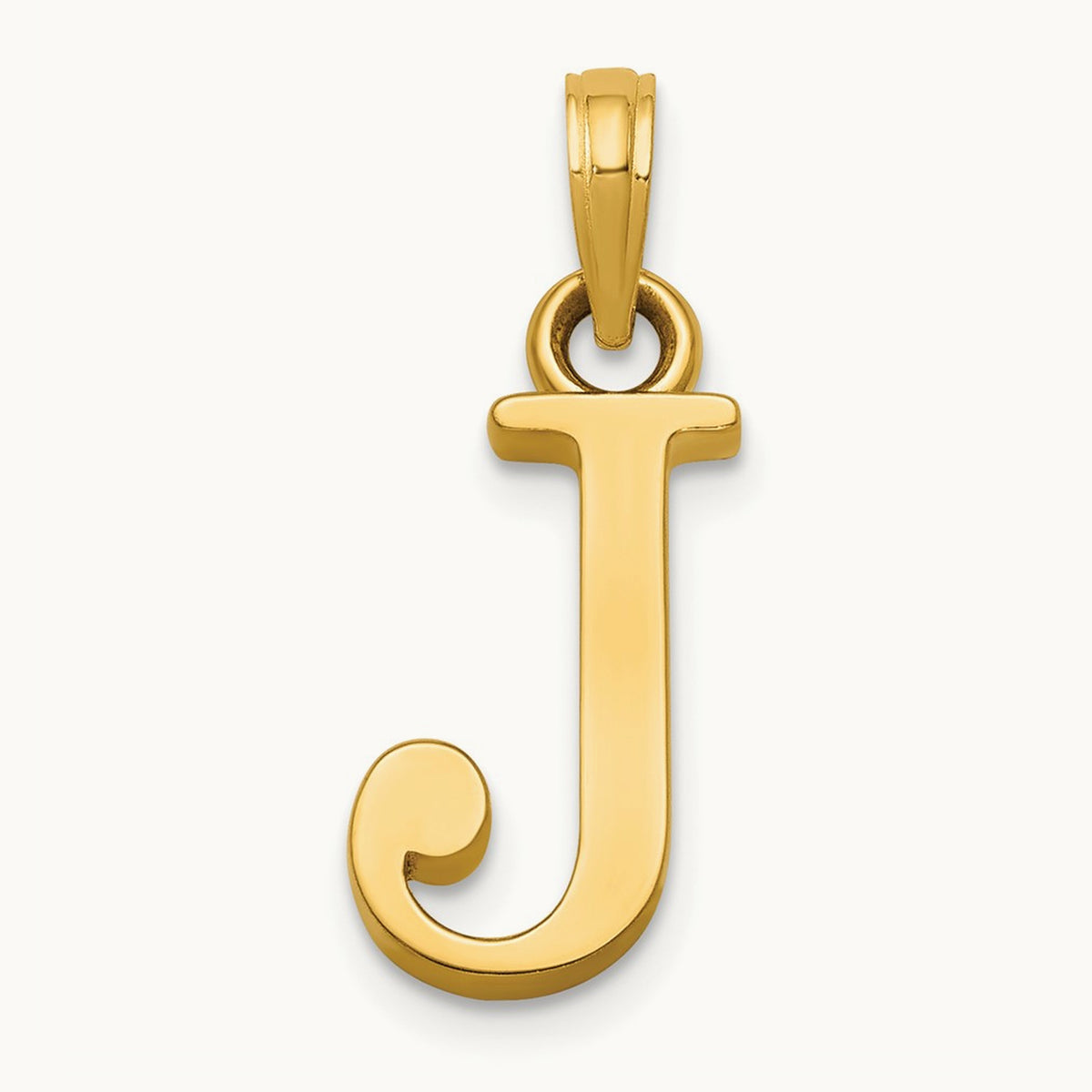 Polished Pendant — J