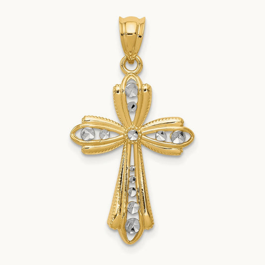w/ Diamond Cut Cross Charm — photo set
