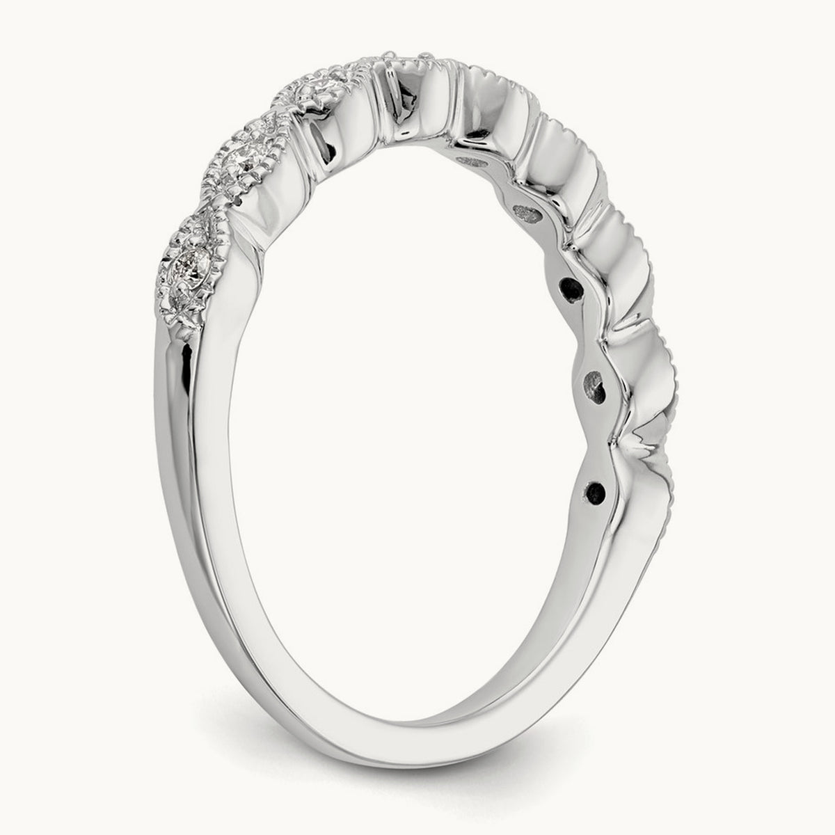 Fashion Band — 14K White Gold, 7