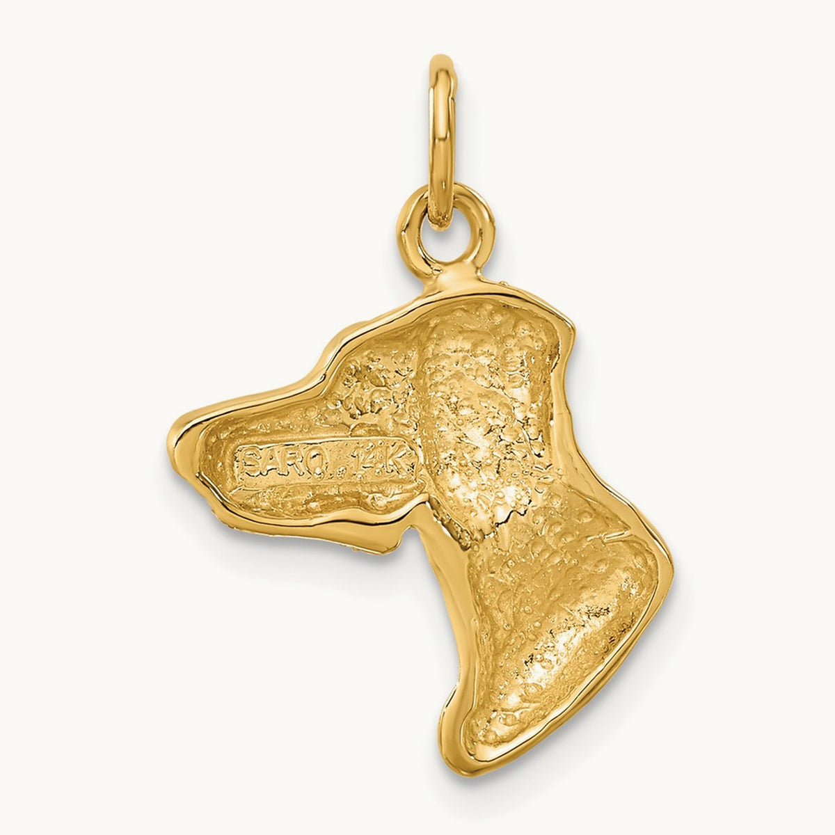 Dog Charm, 14K