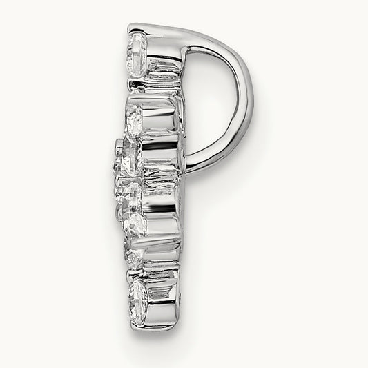 Star Chain Slide Pendant, 0.50 ct tw Lab-Grown Diamond