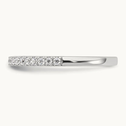 Complete Diamond Wedding Band, 14K White Gold