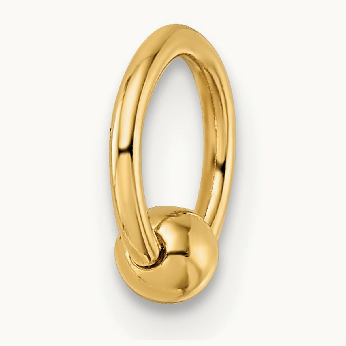 18 Gauge Cartilage Hoop, 14K