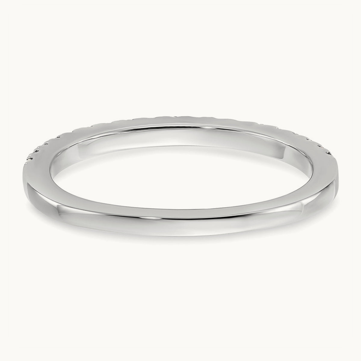 Prong-Set Wedding Band — 1/5 ct, 7