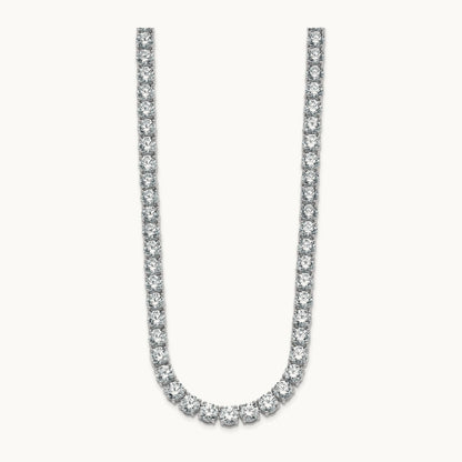 Straight Tennis Necklace, 44-58 1/3 ct Lab-Grown Diamond