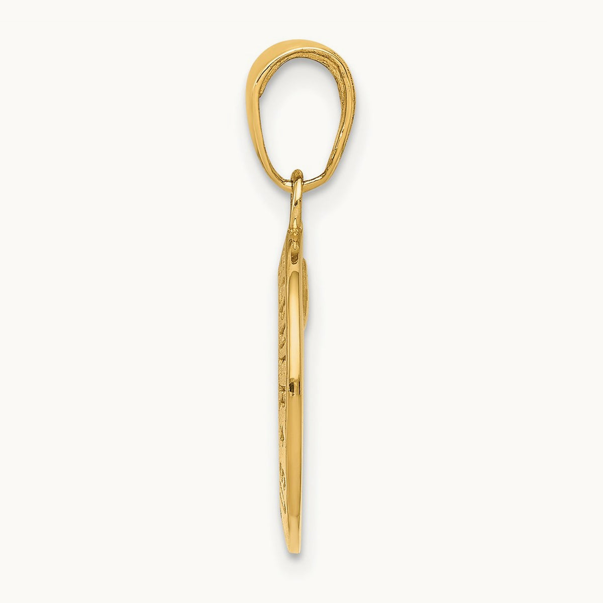 Saint Christopher Medal Charm, 14K