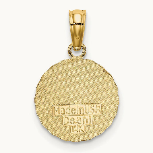 Sun Charm, 14K