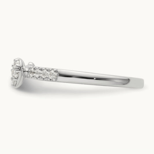 Promise Band, 0.25 ct tw Lab-Grown Diamond