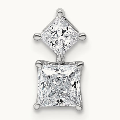 Princess Pendant, 0.75 ct tw Lab-Grown Diamond