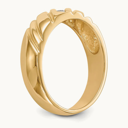 Diamond Men's Band, 14K