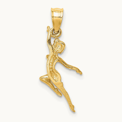 Dancer Pendant, 14K