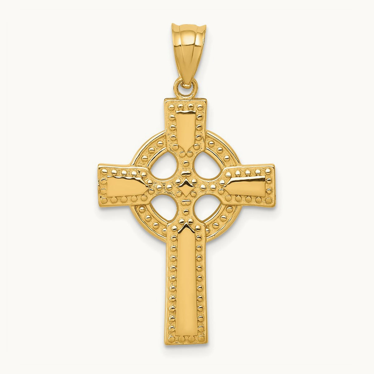 Celtic Cross Pendant, 14K