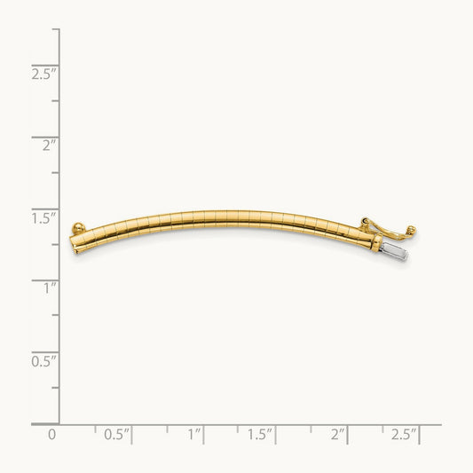 Omega Extender for Necklace, 14K