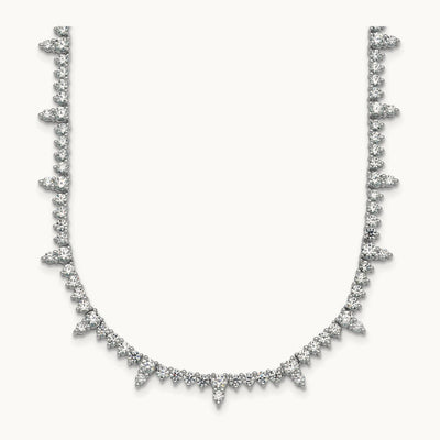 Fashion Tennis Necklace, 4.00 ct tw Lab-Grown Diamond