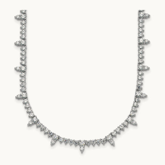 Fashion Tennis Necklace, 4.00 ct tw Lab-Grown Diamond