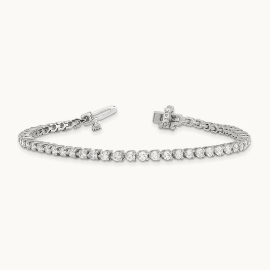 Tennis Bracelet, 3.25 ct tw Lab-Grown Diamond