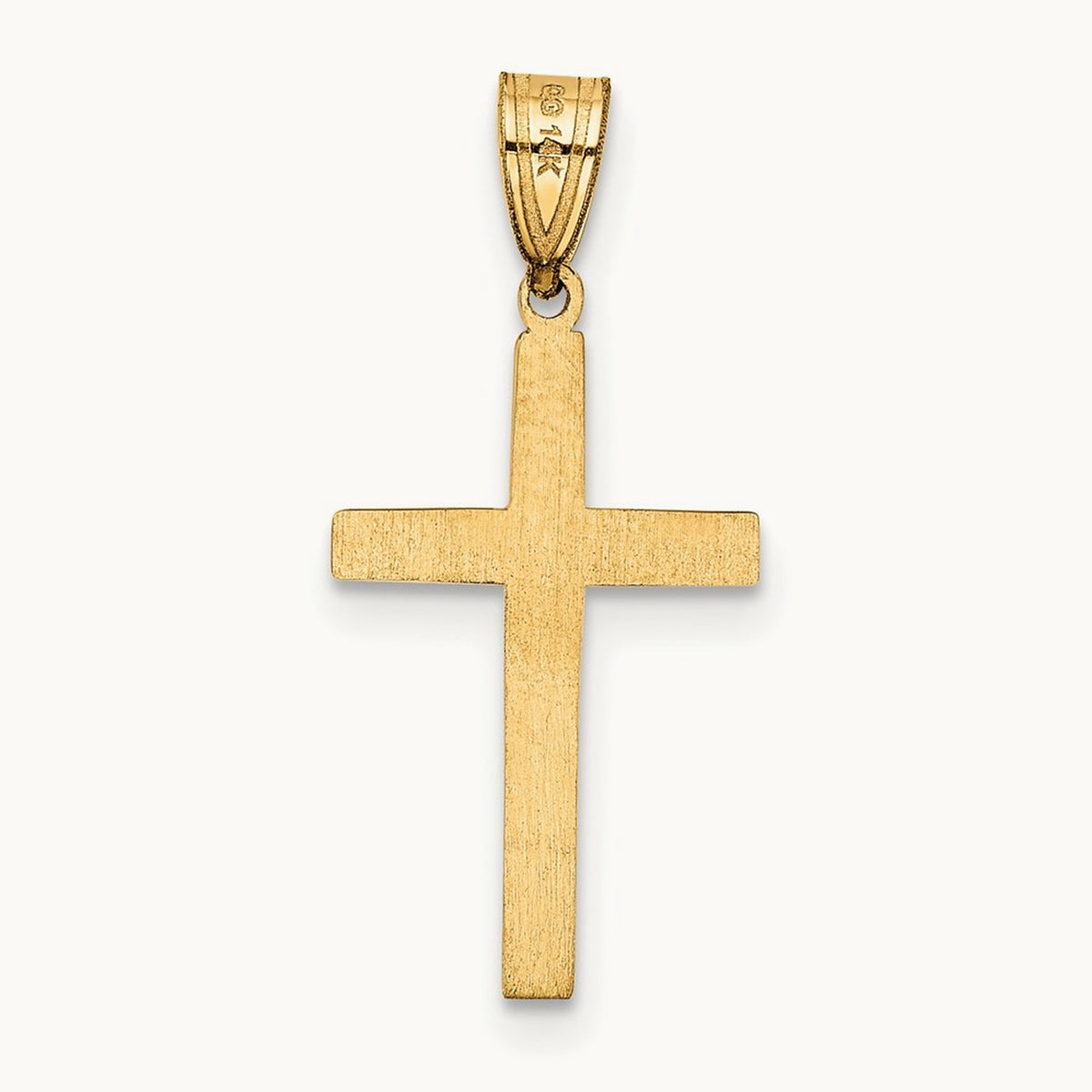 Cross Charm, 14K