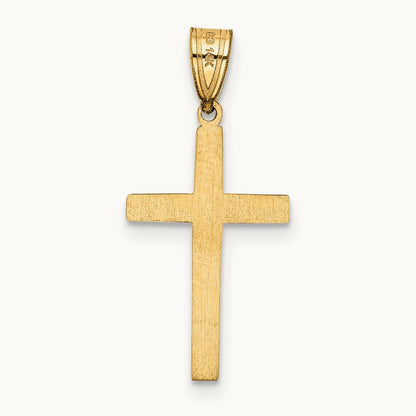Cross Charm, 14K