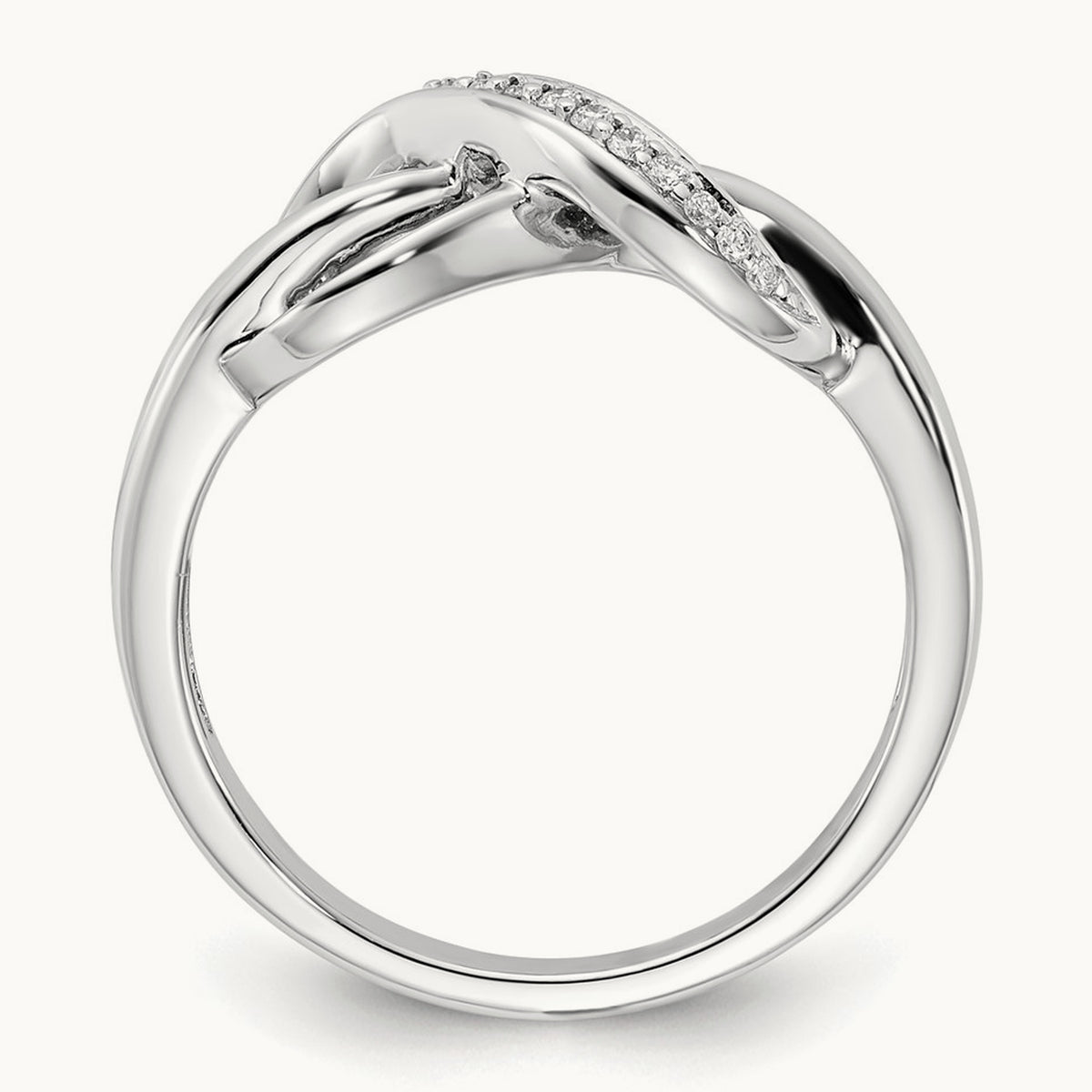 Diamond Infinity Ring — photo set