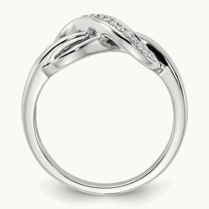 Diamond Infinity Ring — photo set