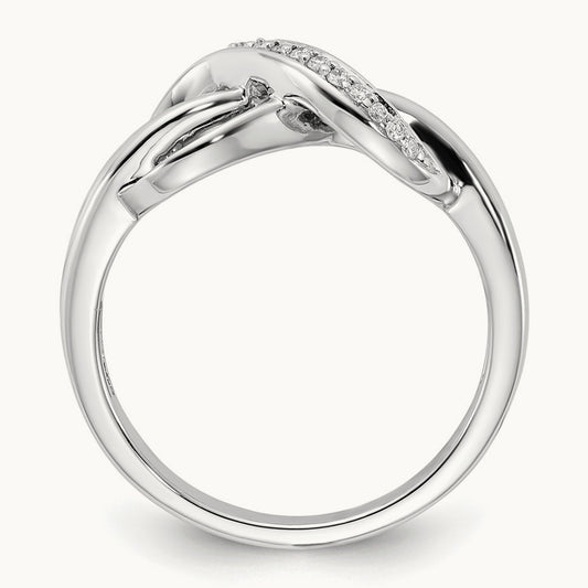 Diamond Infinity Ring — photo set
